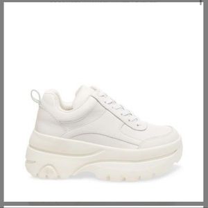 Steve Madden Hansel sneaker 6.5 white leather